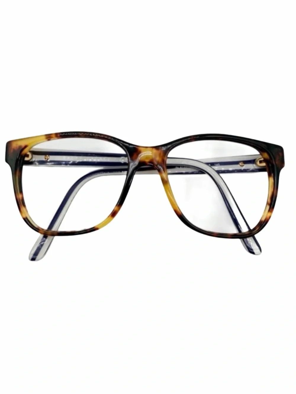 Ralph Lauren Eyeglasses Frames RL6120 5351 Blue White Brown Tortoise 52-16-140